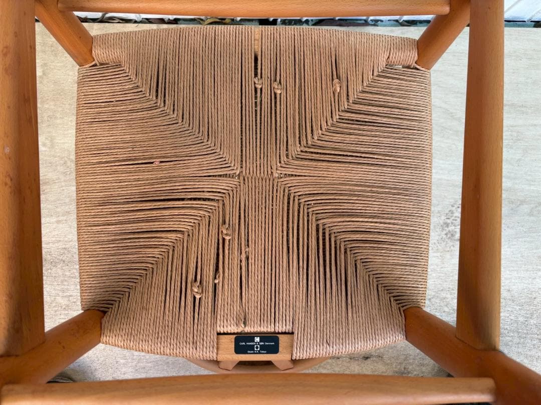 ②　CARL HANSEN & SØN カールハンセン　Yチェア　デンマーク製