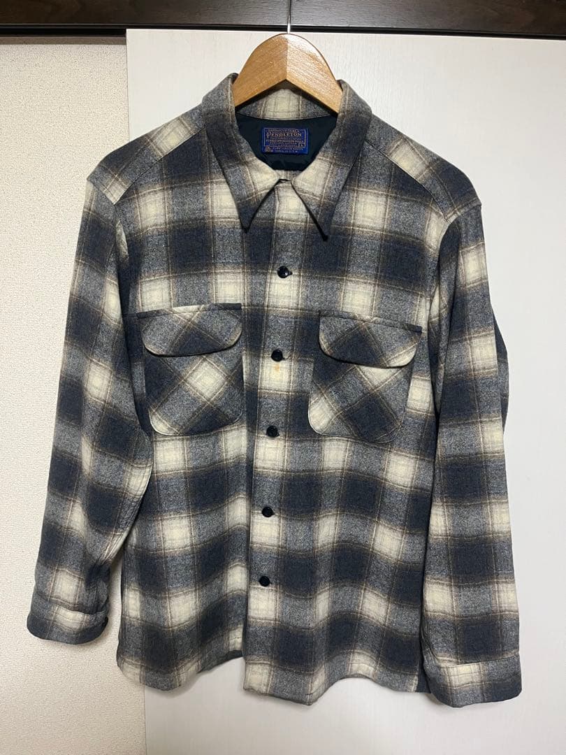 ペンドルトン　70年代　ボードシャツ