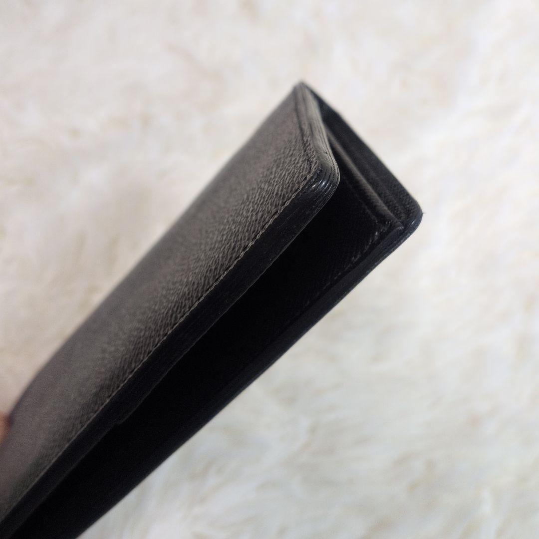 Louis Vuitton ルイ・ヴィトン ダミエ ブラック 二つ折り財布