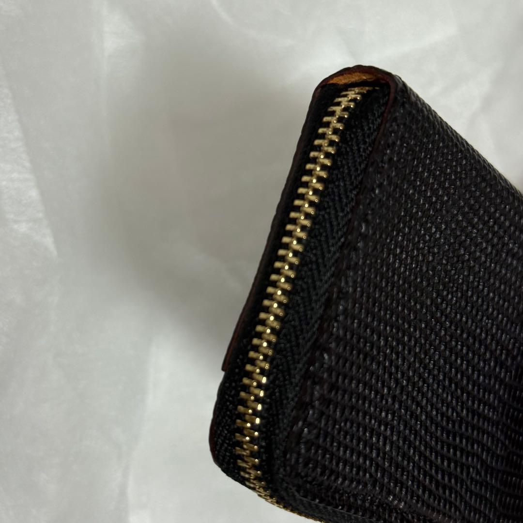 ⭐️未使用級⭐️ガンゾ　リザード　マネークリップ　小銭入れ　ブラック　レザー　セット