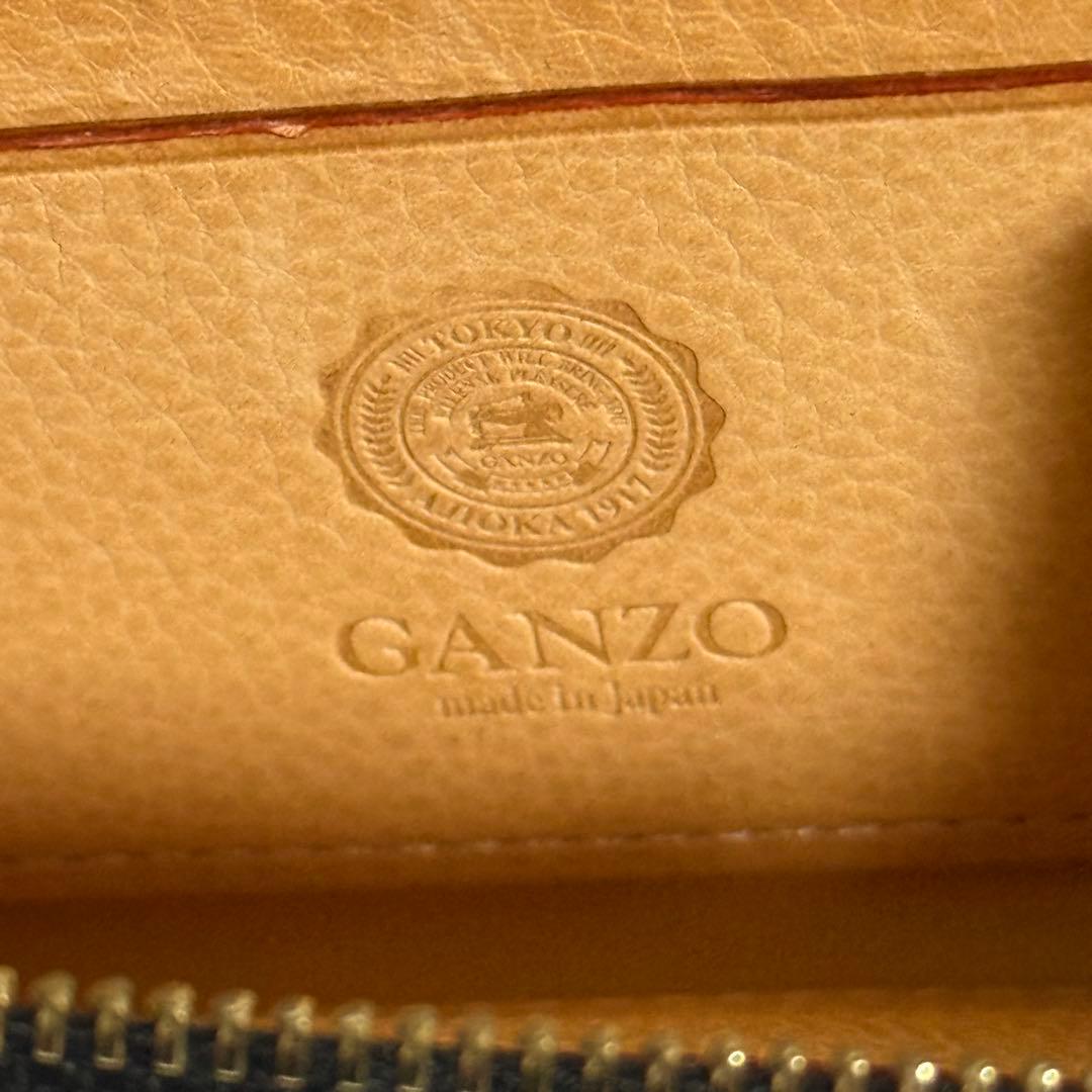 ⭐️未使用級⭐️ガンゾ　リザード　マネークリップ　小銭入れ　ブラック　レザー　セット