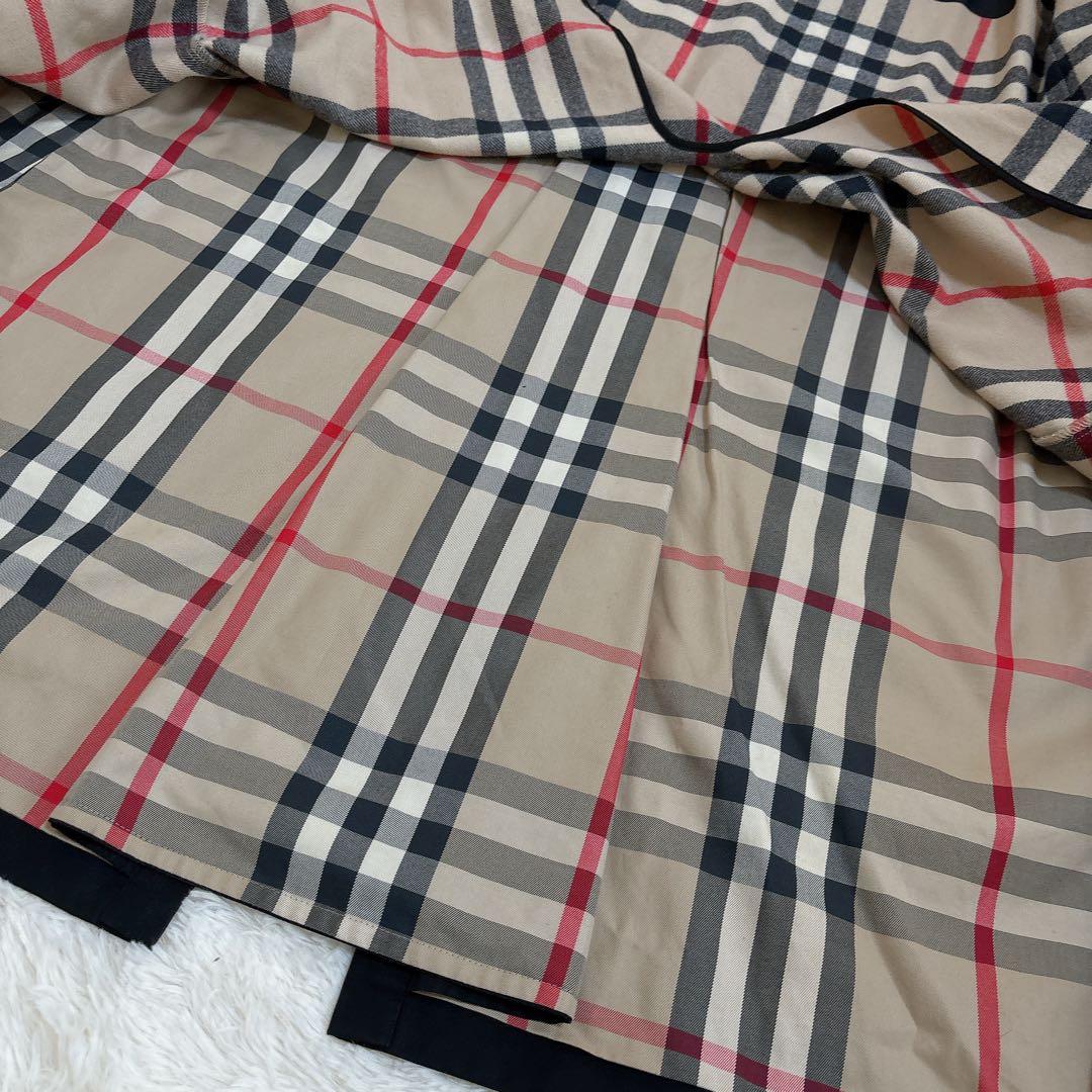 バーバリーロンドン トレンチコート カシミヤライナー付 ベルト付 メガチェック