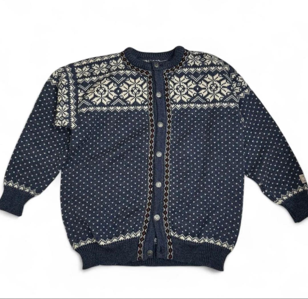 【希少XXLサイズ 】ヴィンテージ Dale of Norway カーディガン