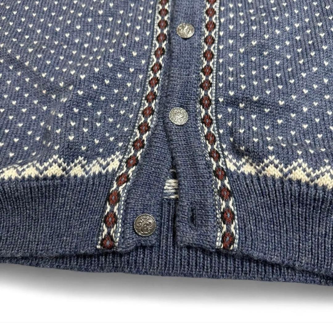 【希少XXLサイズ 】ヴィンテージ Dale of Norway カーディガン