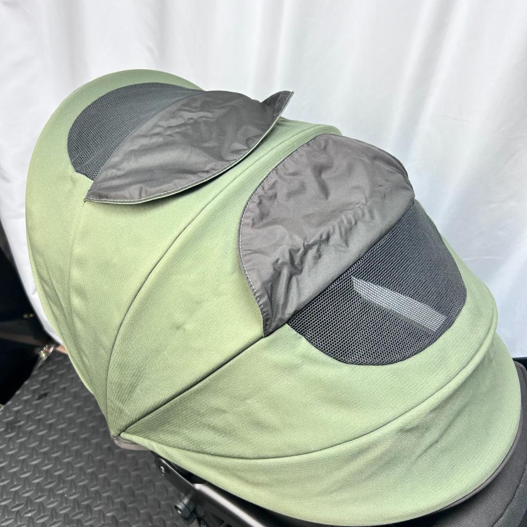 【美品】アップリカ　ベビーカー　ラクーナ　クッション AE　両対面式　AB型