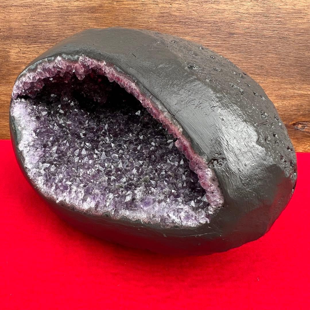 ✮開運取り込む✮超大迫力‼️ウルグアイ産 アメジストドーム ジオード 天然石 原石