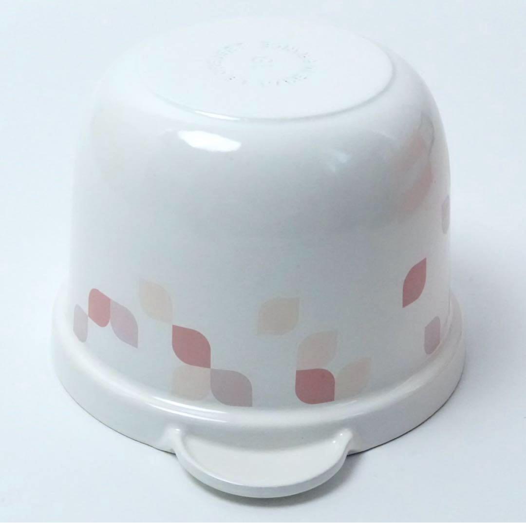 【美品】LE CREUSET　ココット エブリィ　ペタル　ホワイト18cm