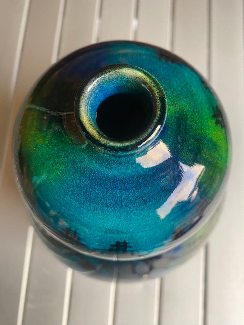 京焼　清水焼　壺　置物　骨董　アンティーク　花瓶