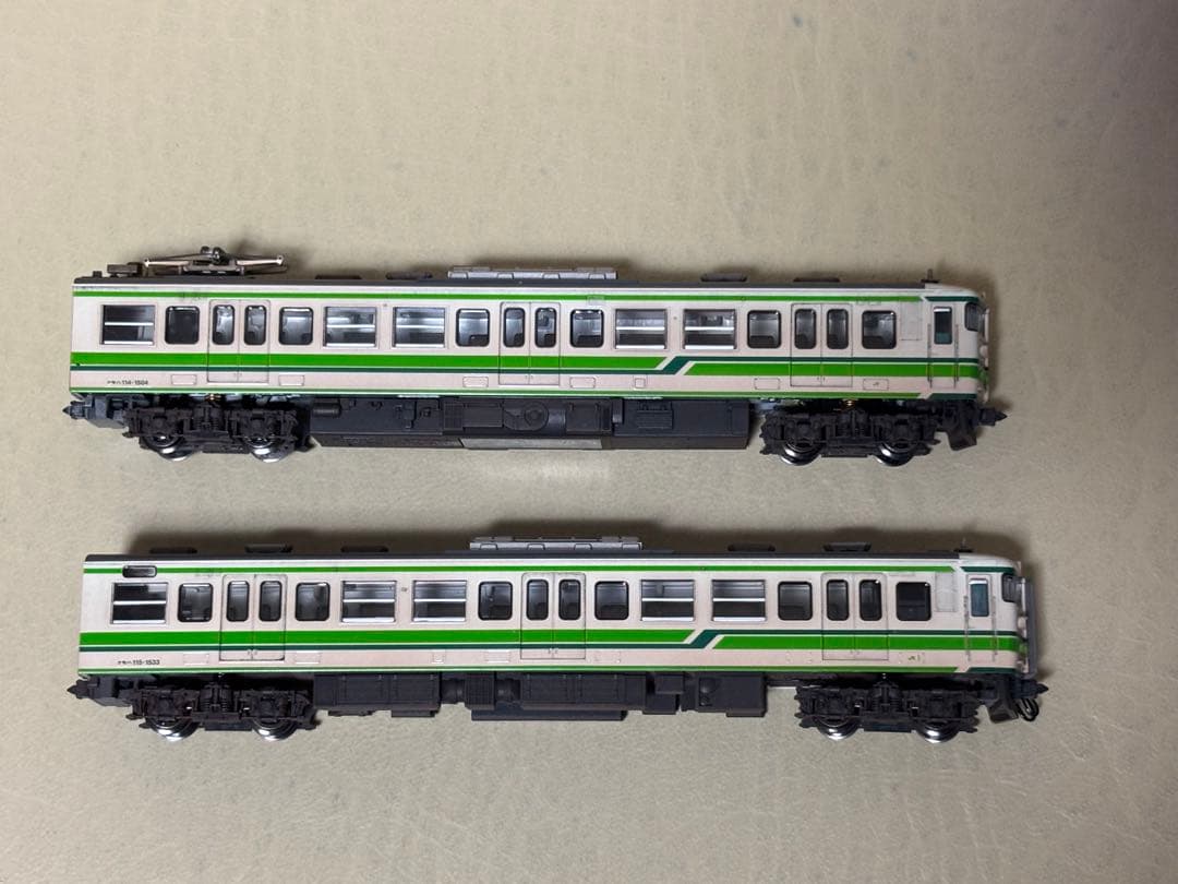 TOMIX 115系 新潟色 加工品