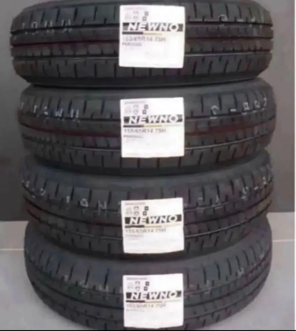 BRIDGESTONE NEWNO 155/65R14 新品タイヤ4本
