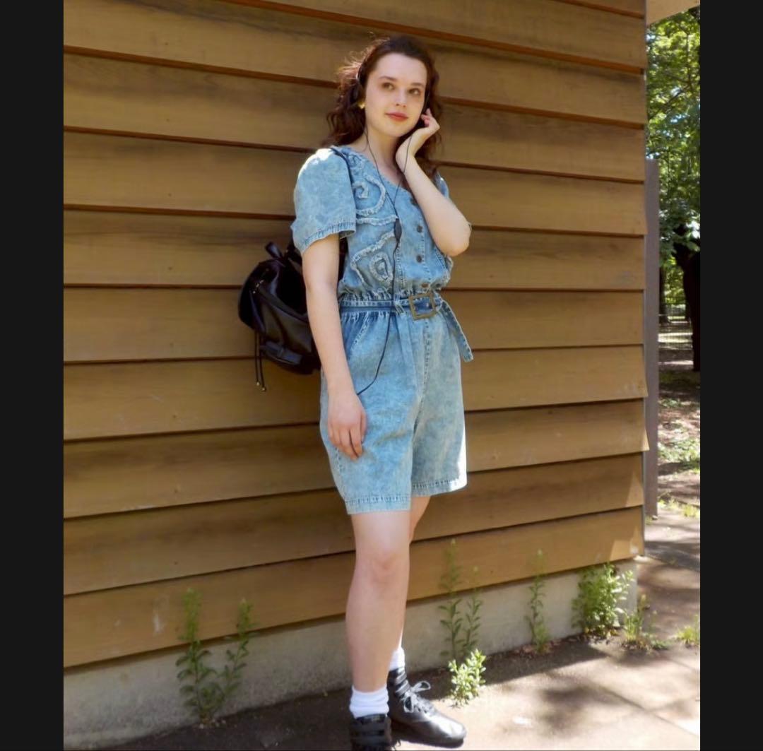 【tostalgic clothing】デニムロンパース 新品未使用