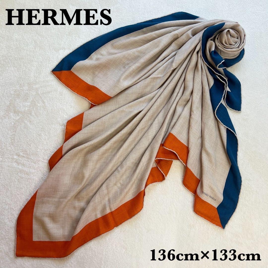 HERMES エルメス カレ140 GEANT ENCADRE カレジェアン