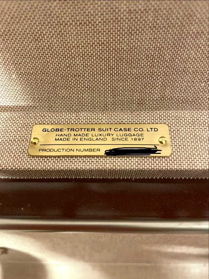 【鍵修理済】グローブトロッター サファリキャリーオン2輪 スーツケース 34L