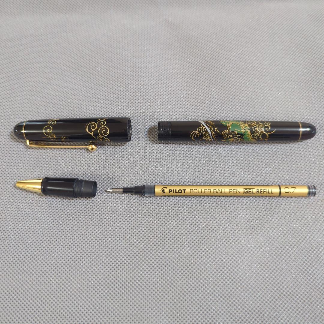 パイロット ローラーボール　ナミキ ニッポンアートコレクション 平蒔絵 富士と龍