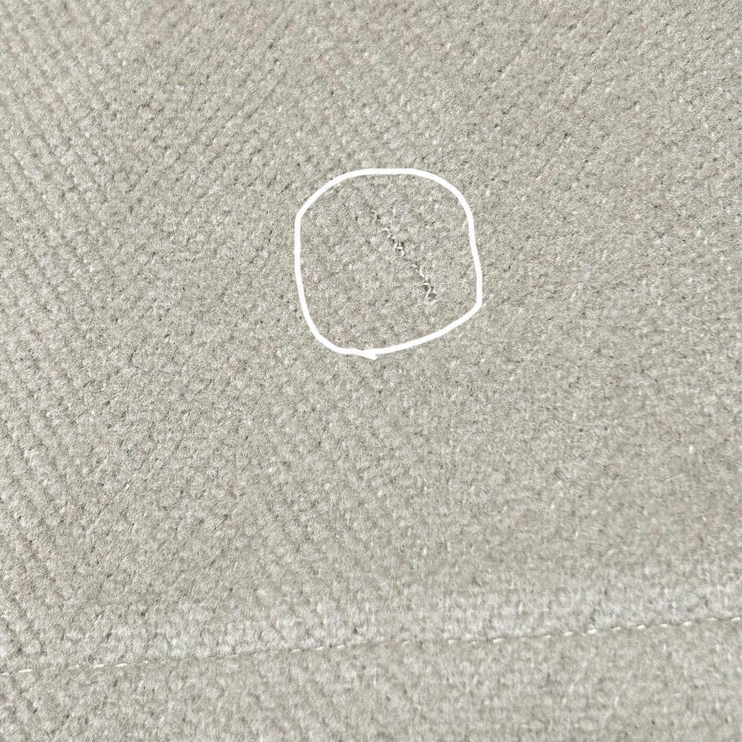 オールドイングランド　ヘリンボーンダッフルコート　くすみグリーン　レディース