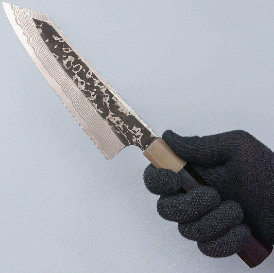 初心　喜び　ダマスカスSLD SP 切付け牛刀　210mm