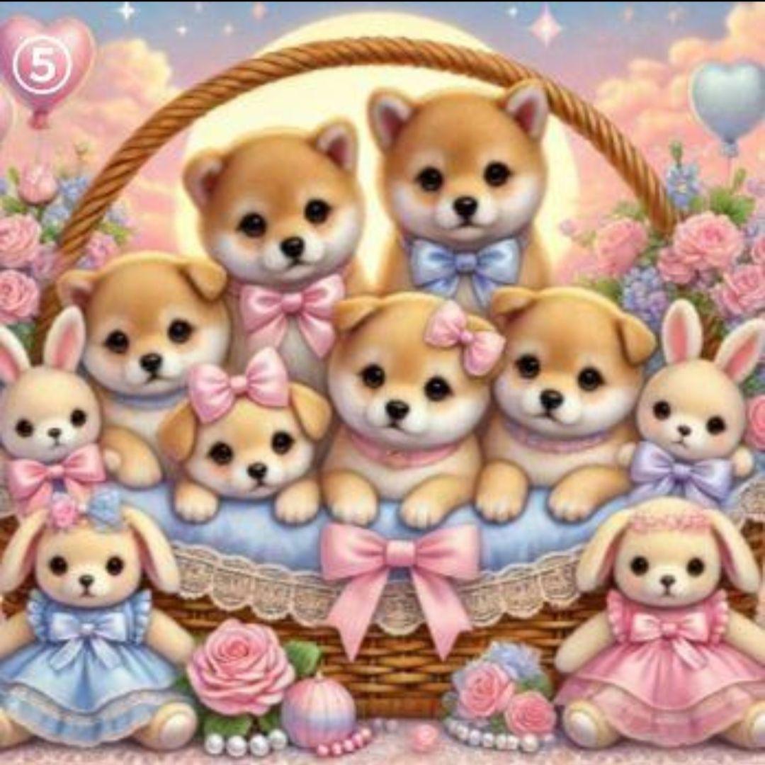 わんちゃん　パネル　里親募集中④　ハンドメイド　オーダー受付ページ