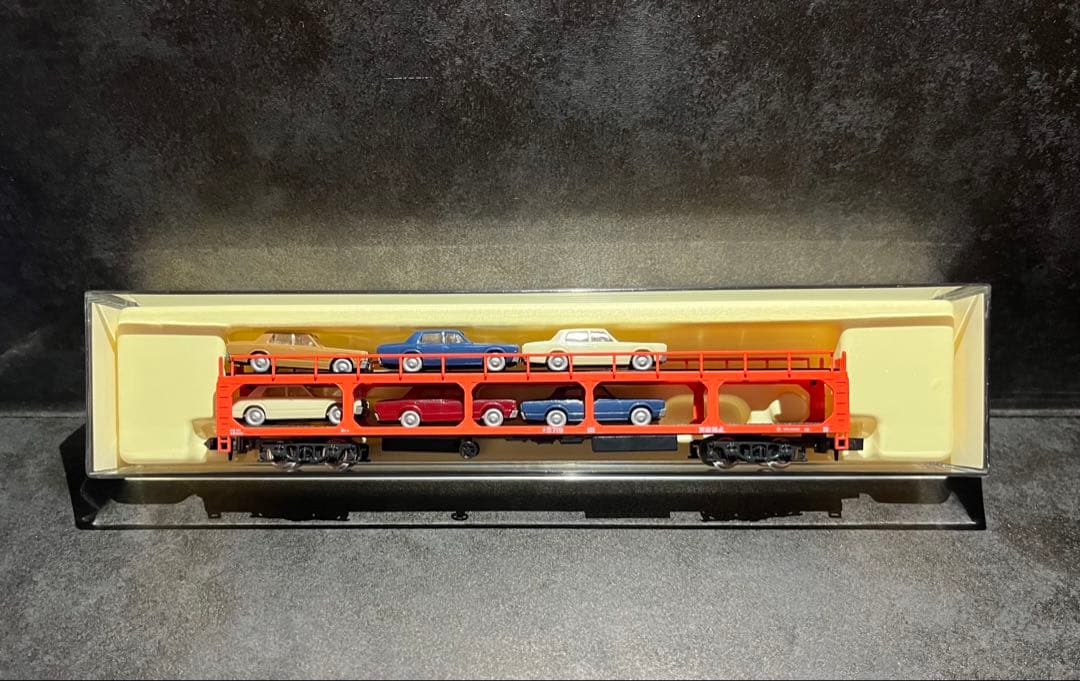 TOMIX EF-66 電気機関車 2両セット　自動車輸送用トレーラー2両セット