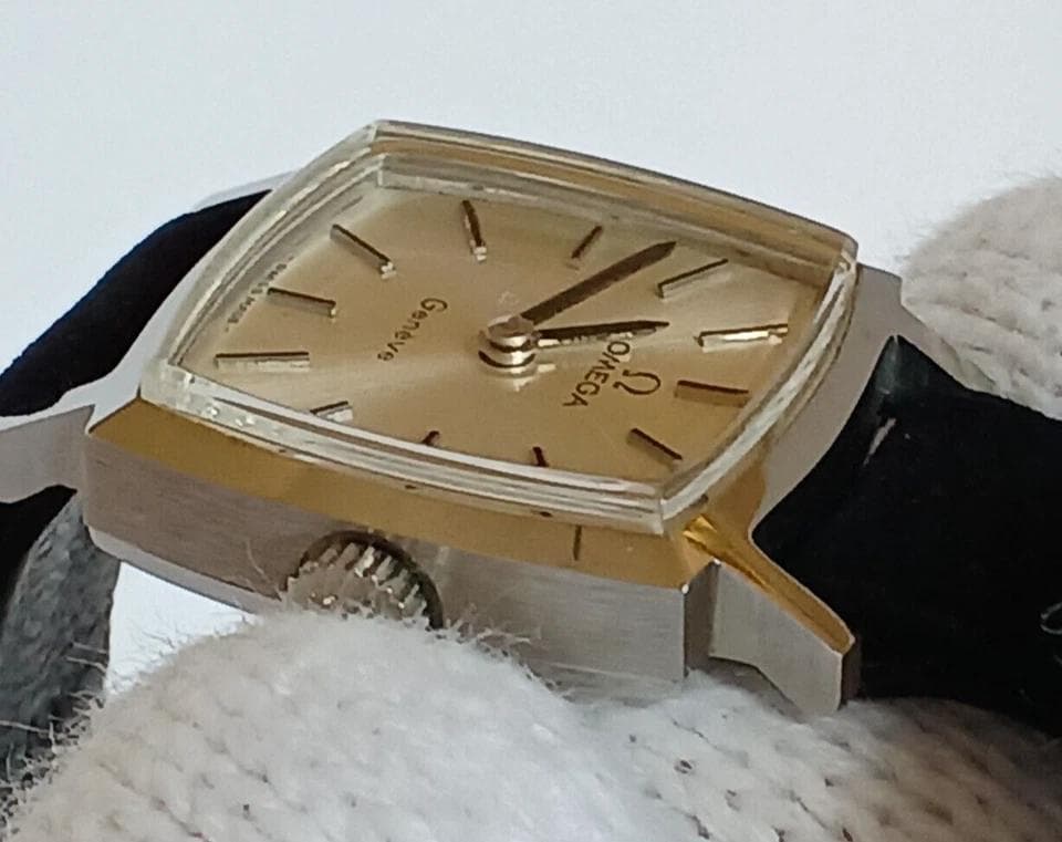 ヴィンテージ OMEGA オメガ ジュネーブ 手巻き腕時計 20mm レディース