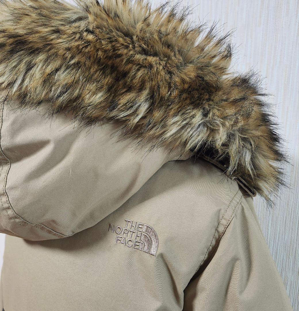 THE NORTH FACE トレンチコート風ダウンジャケット ツートンカラー