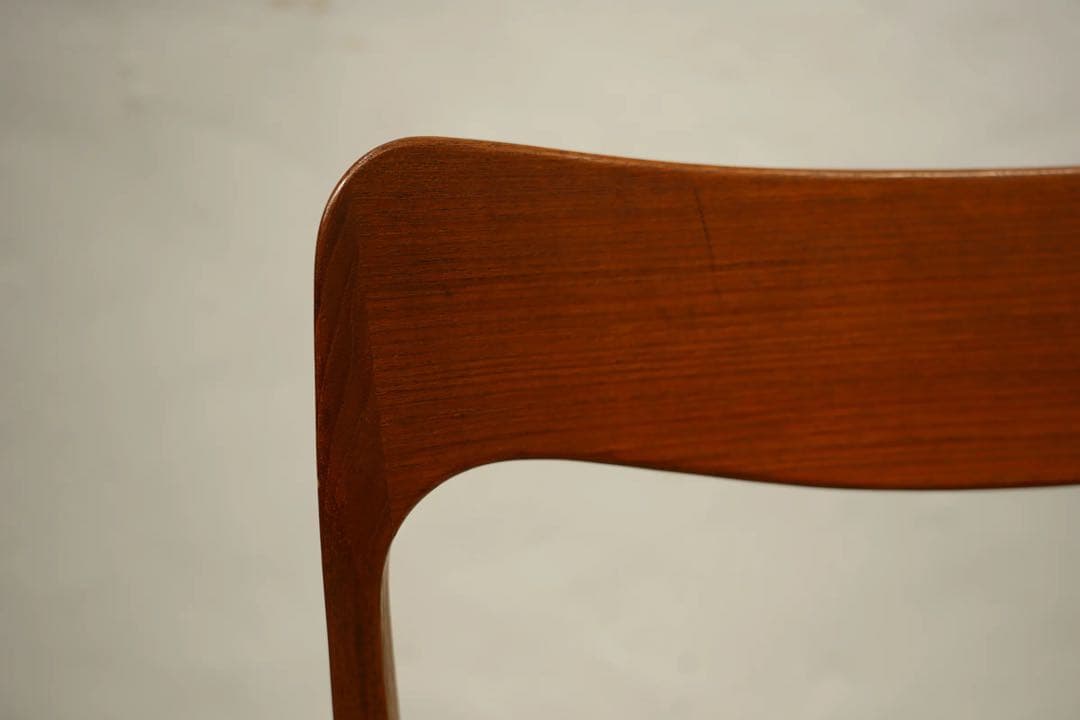 ダイニングチェア　ペーパーコード　Denmark　デンマーク製　北欧　ビンテージ