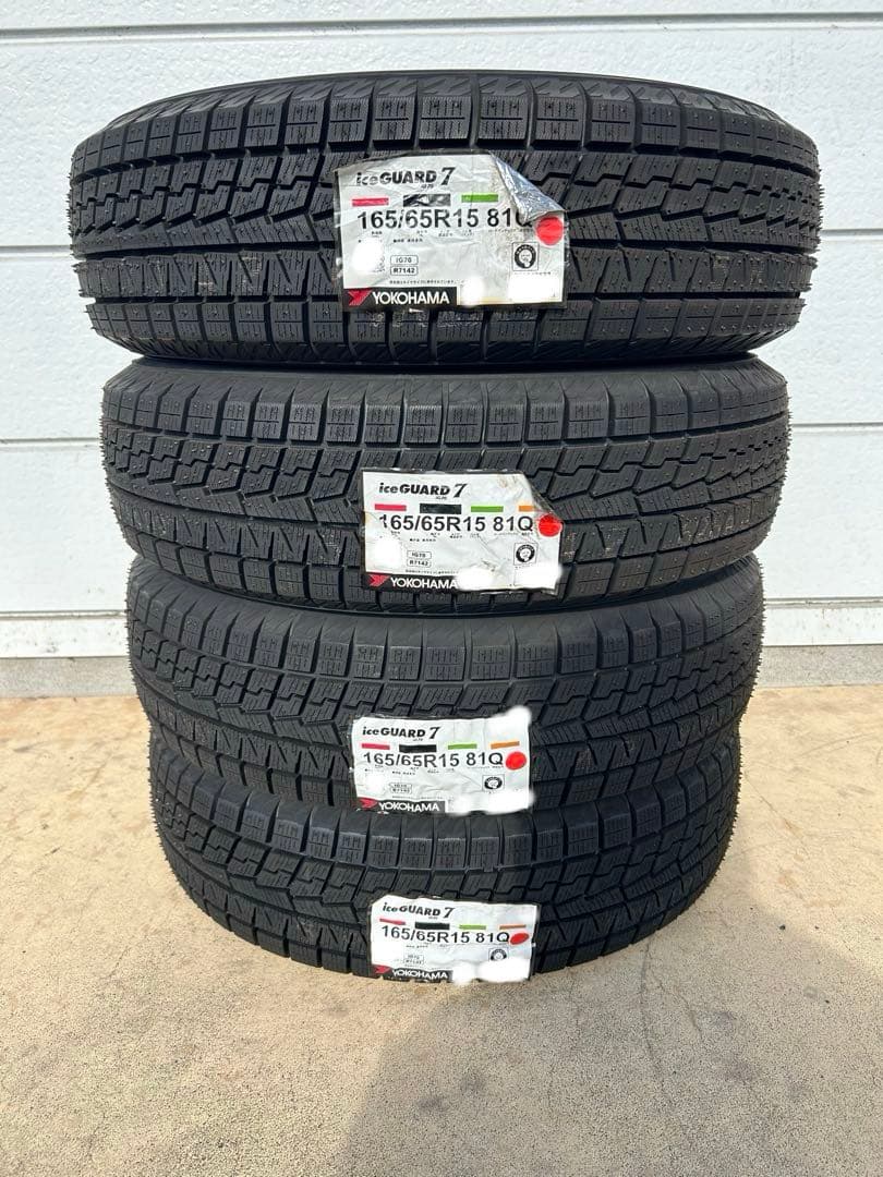 送料込★新品ヨコハマスタッドレス★iG70 165/65R15★ソリオ,タフト