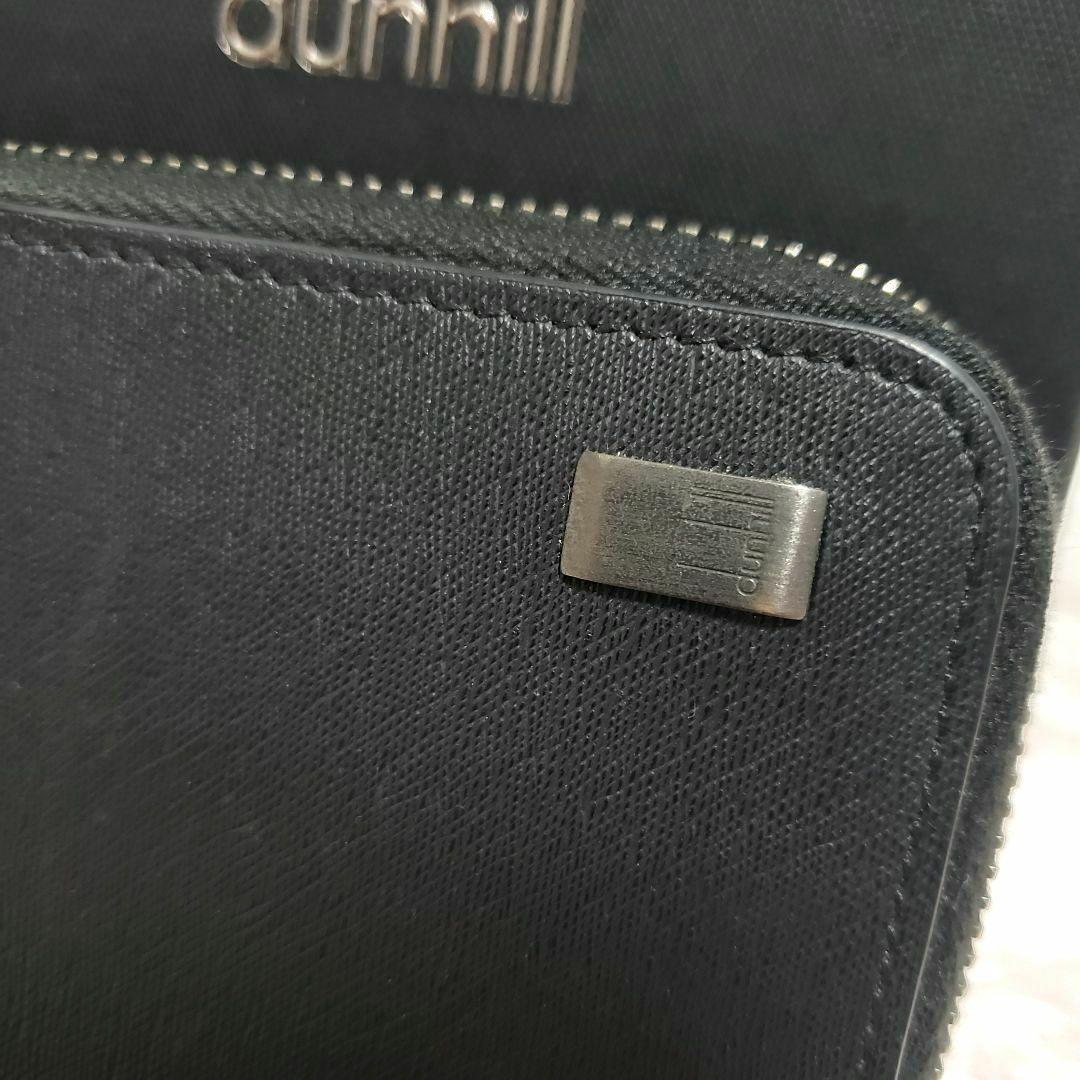 dunhill ダンヒル 極美品 ラウンドファスナー長財布ブラック