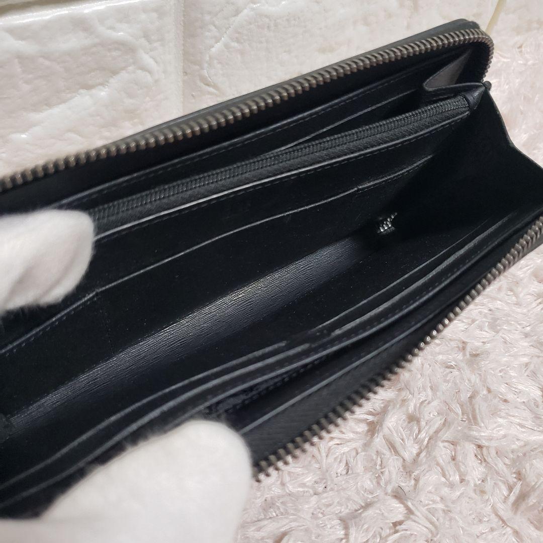 dunhill ダンヒル 極美品 ラウンドファスナー長財布ブラック