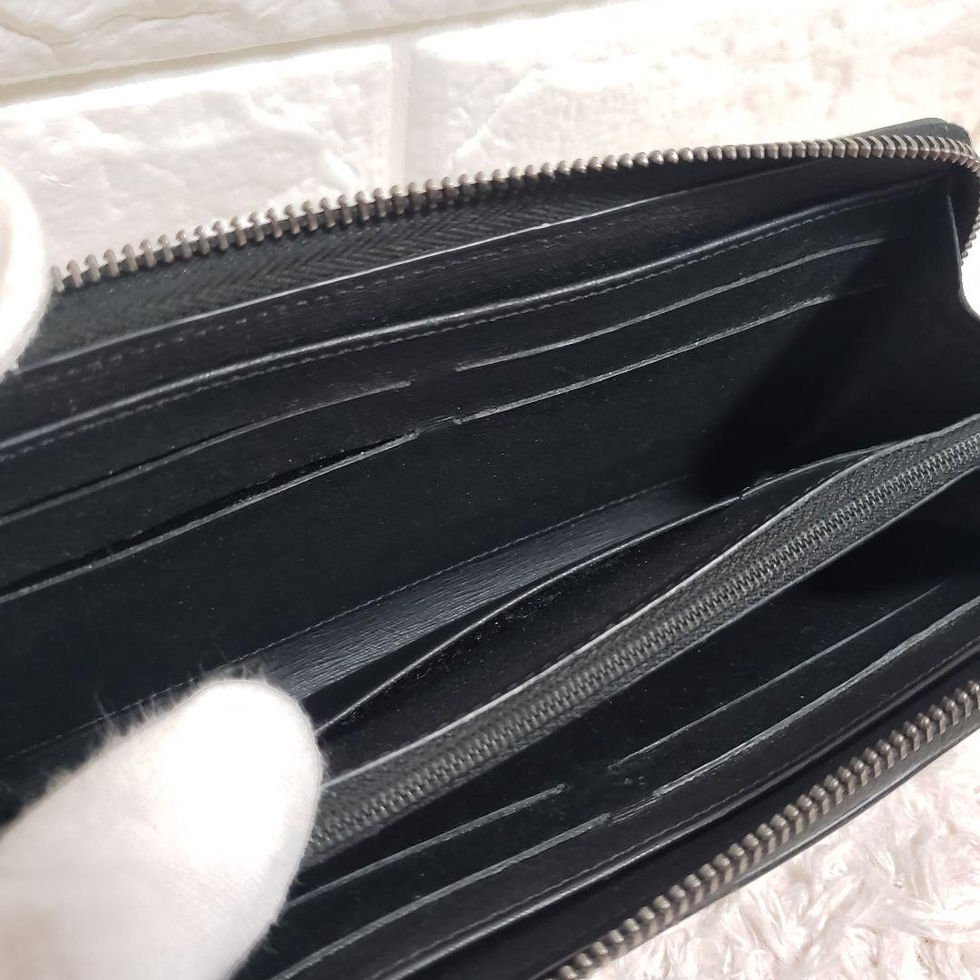 dunhill ダンヒル 極美品 ラウンドファスナー長財布ブラック