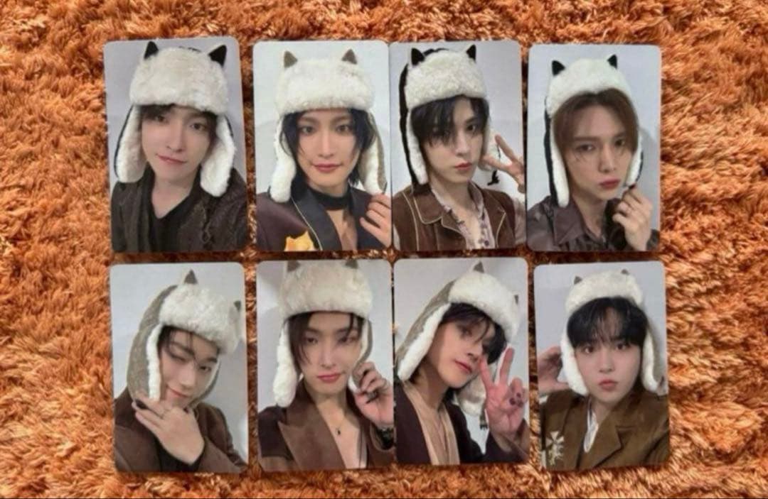 ATEEZ APPLE MUSIC 特典 トレカ complete 帽子 OT8