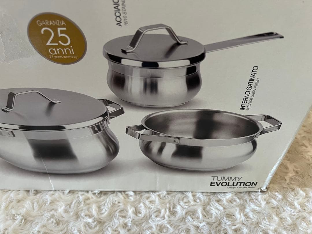 バラゾーニ　鍋4点セット TUMMY EVO 18907 IH対応