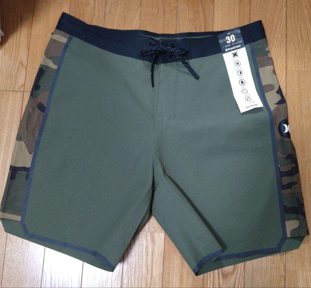 Hurley　ハーレー　PHANTOM＋　サーフパンツ　水着　サイズ30 迷彩