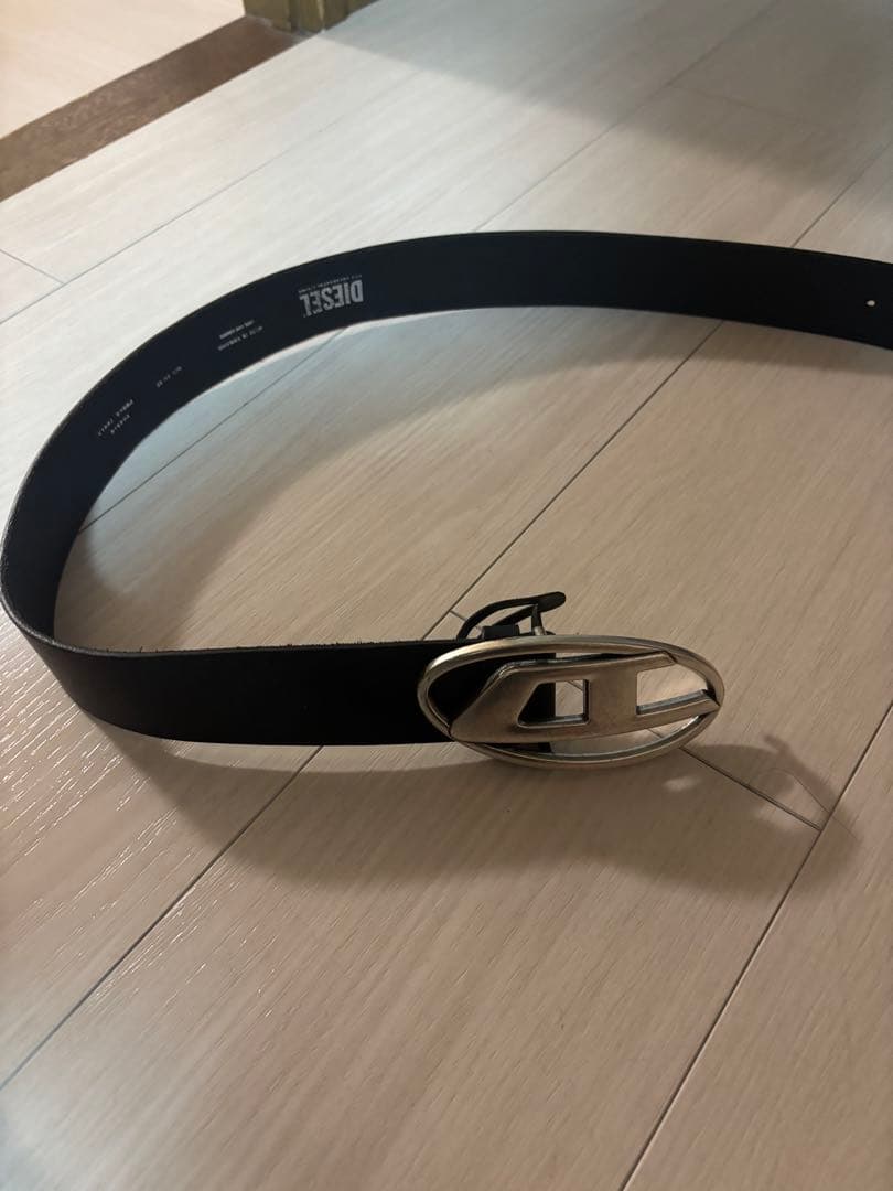 DIESEL ブラックベルト X08416