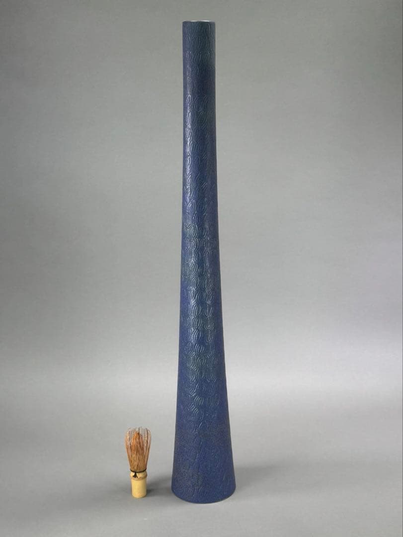 池坊　いけばな　草月流　龍生派　小原流　陶器花器　高さ74cm 華道具