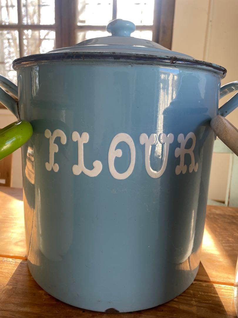 激レア　アンティークホーロー　3色