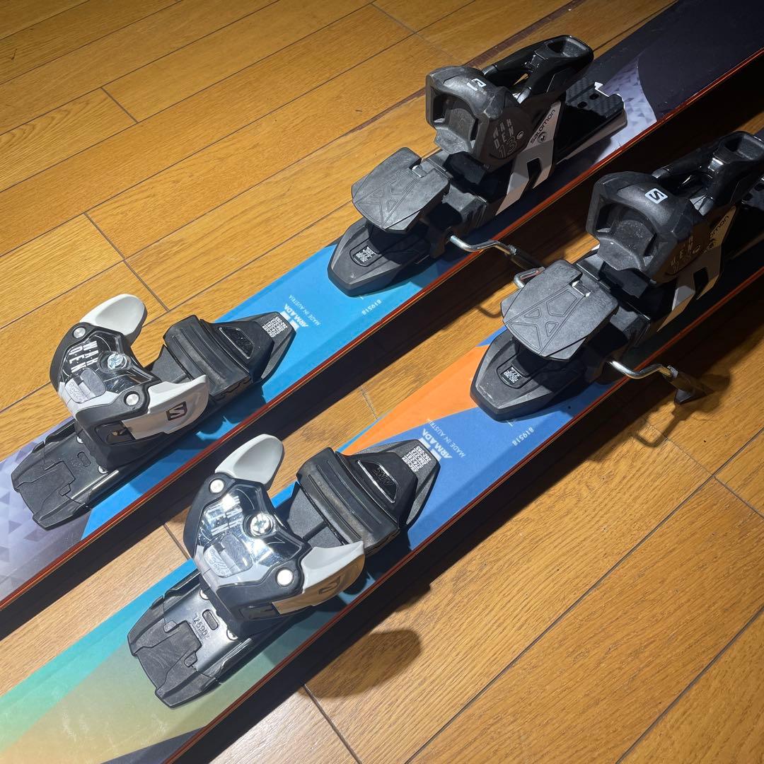 名機ARMADAアルマダTRACE88&salomon金具セット　ウィメンズ
