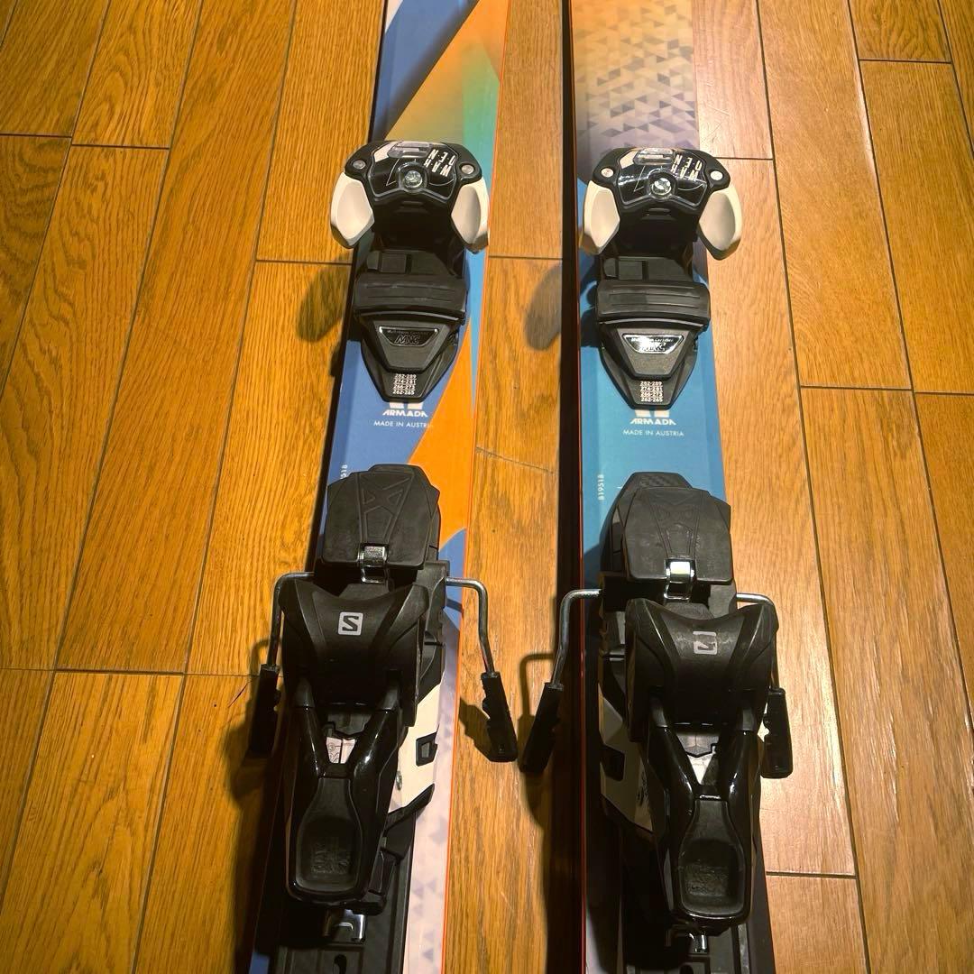 名機ARMADAアルマダTRACE88&salomon金具セット　ウィメンズ
