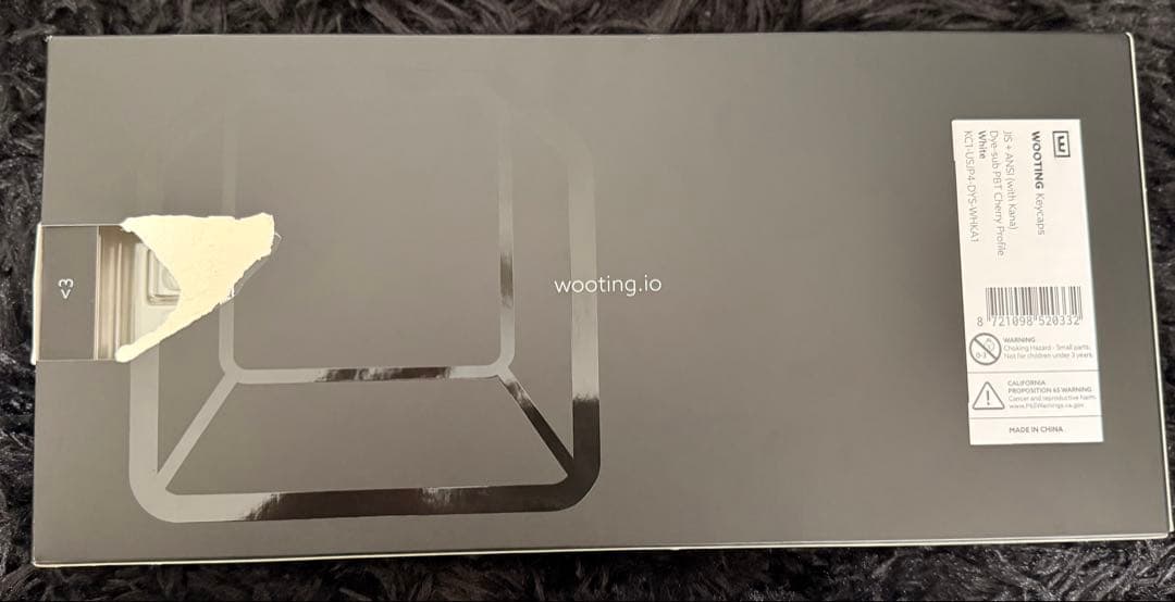 Wooting 80HE（JIS配列、フロストケース）