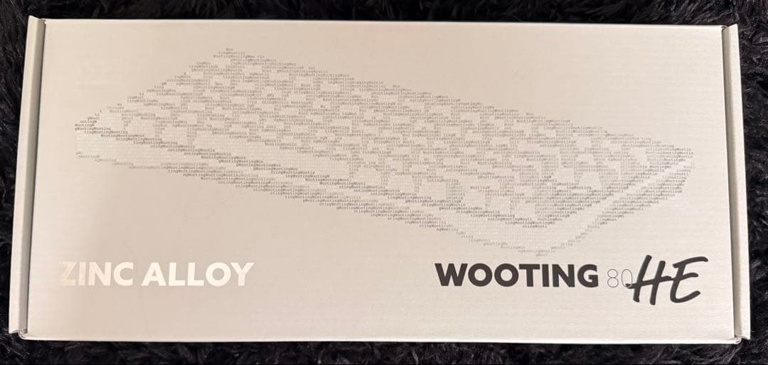 Wooting 80HE（JIS配列、フロストケース）