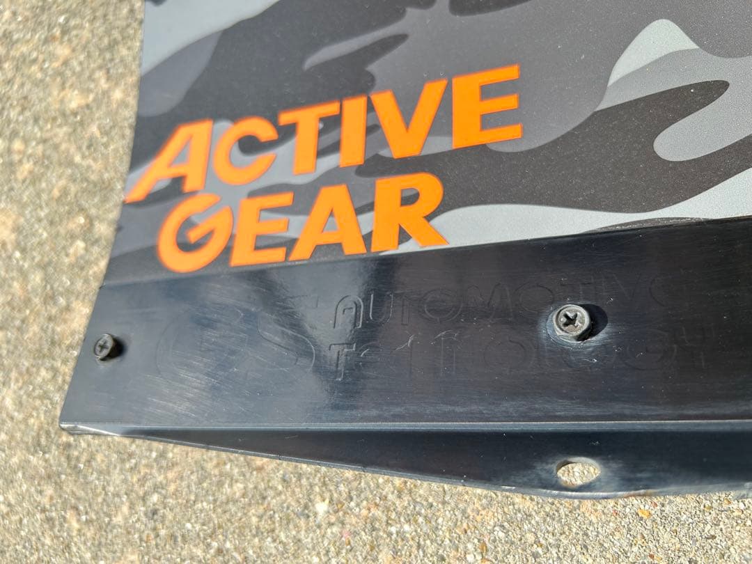 TGS 迷彩柄 カモフラ マッドガード マッドフラップ 4枚セット デリカd5