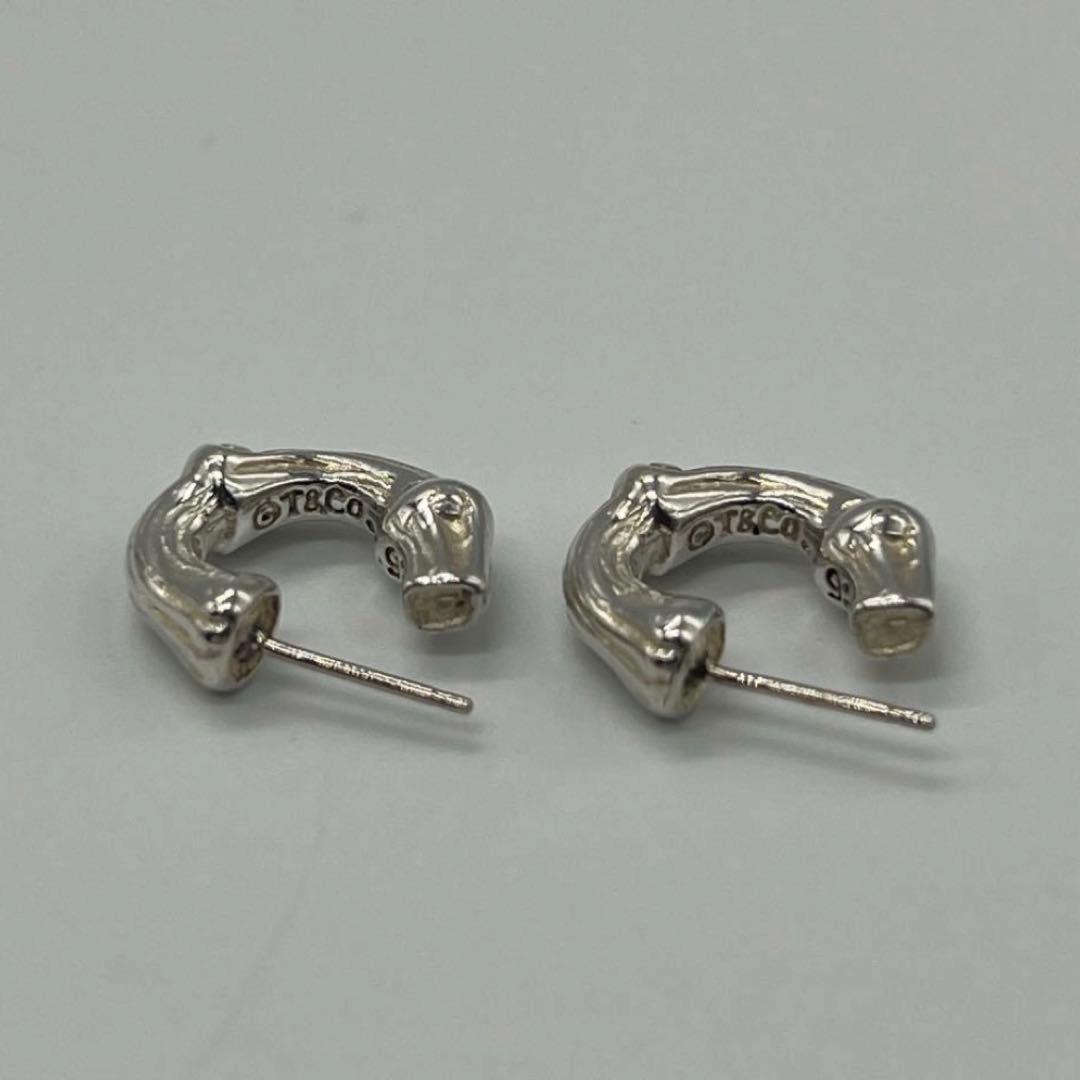 ティファニー バンブーフープ ピアス スモールサイズ SV925