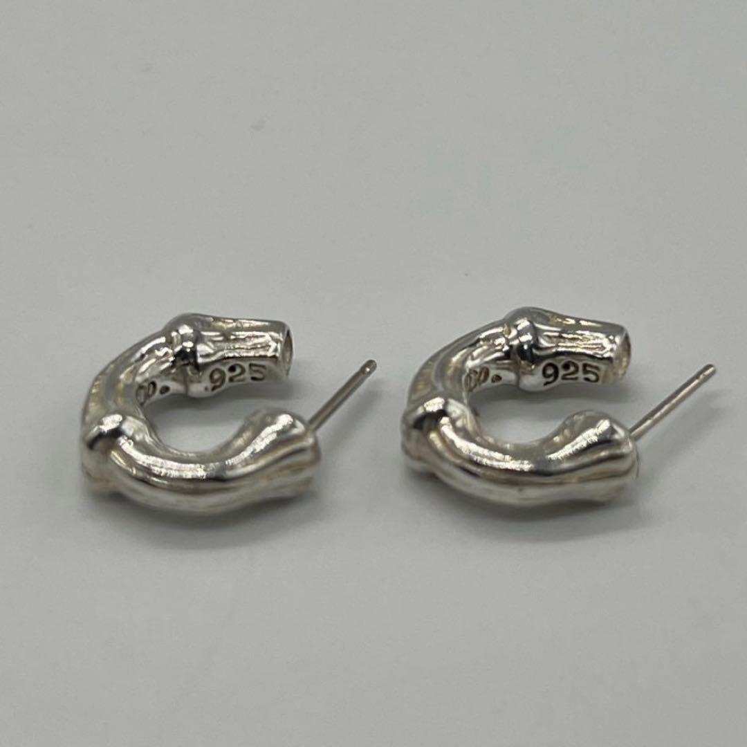 ティファニー バンブーフープ ピアス スモールサイズ SV925