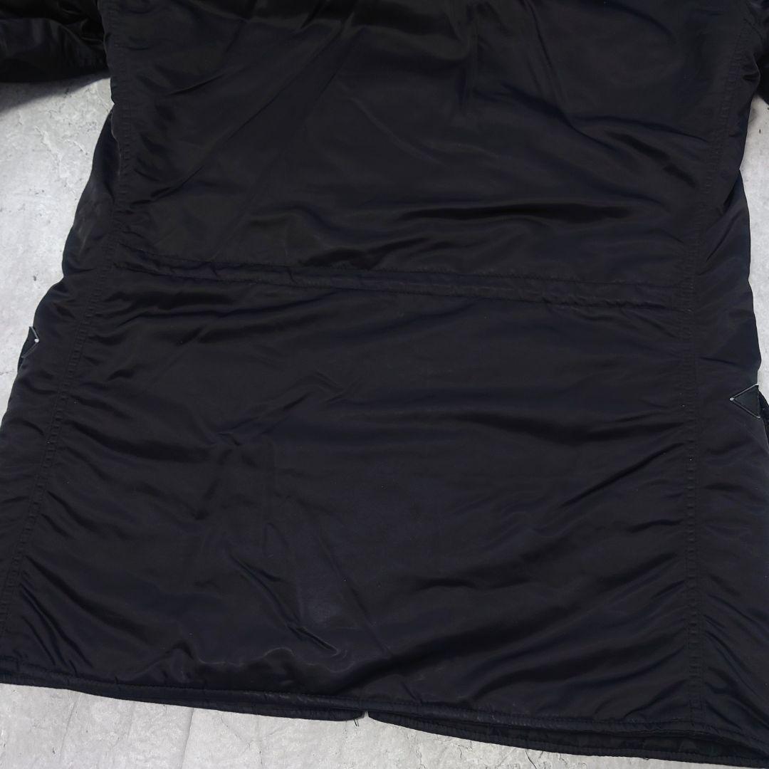 HYSTERIC GLAMOUR N-3B プリマロフト ワッペン 黒 L