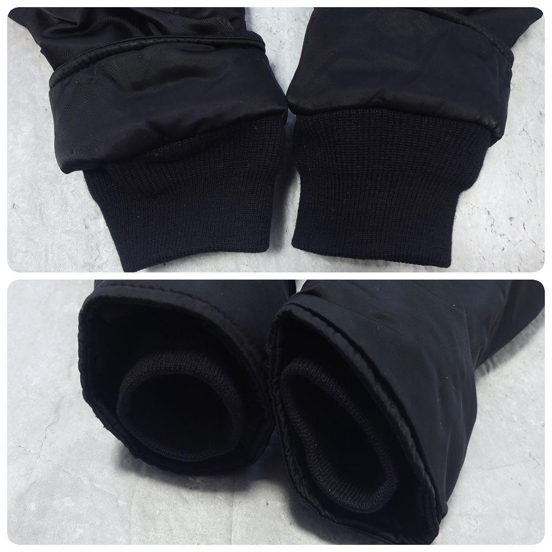 HYSTERIC GLAMOUR N-3B プリマロフト ワッペン 黒 L