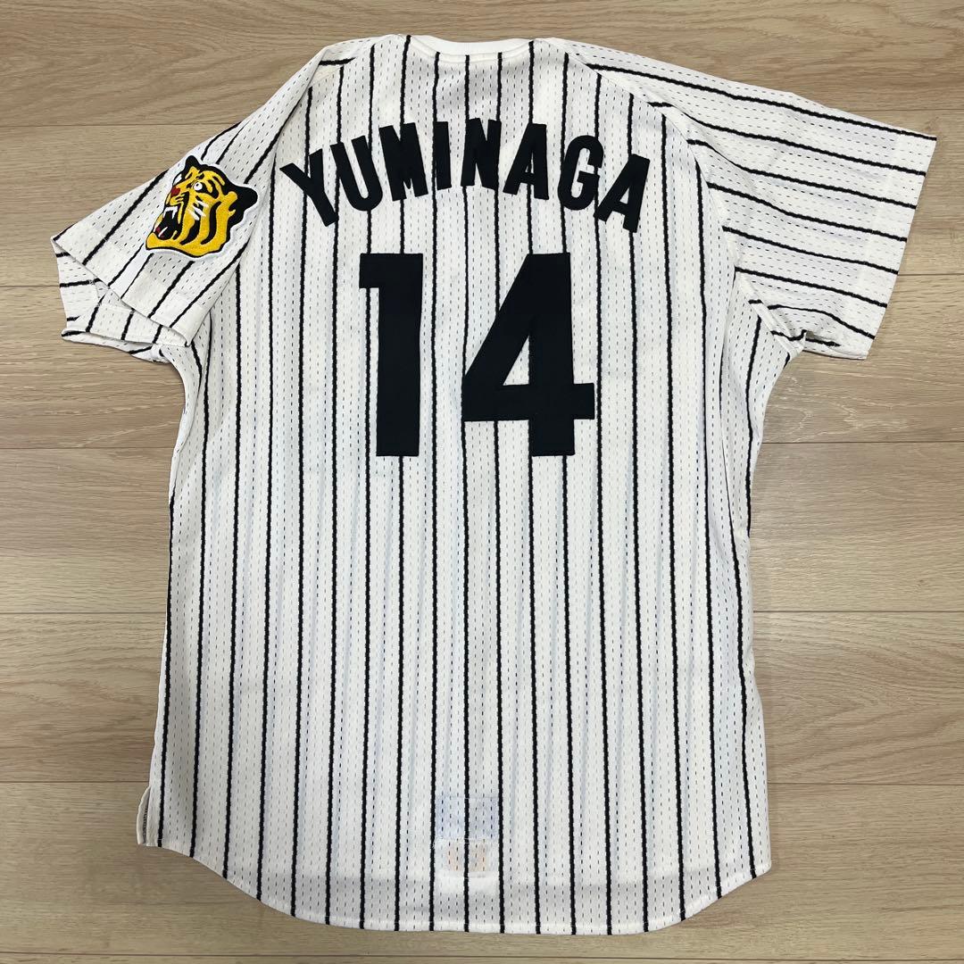 阪神タイガース　弓長起浩　実使用ホームユニフォーム　1998