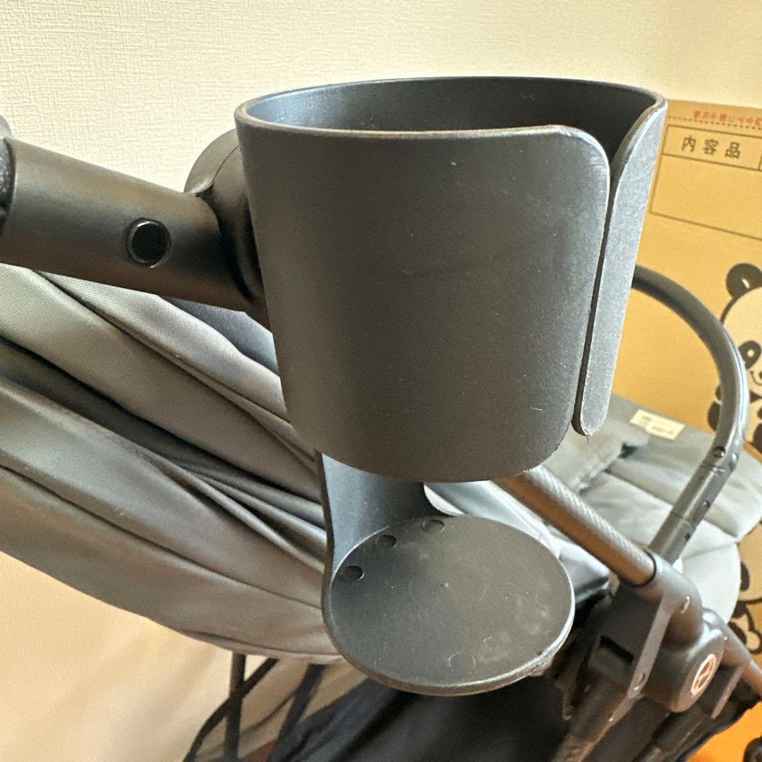 サイベックス　メリオカーボン&専用のカップホルダー&新生児用のインレイセット