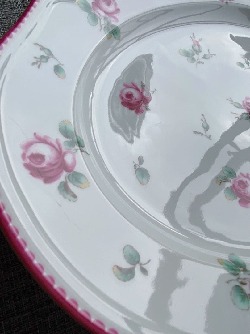 リチャードジノリ　アンティックローズ オーバル　プレート　大皿　34cm