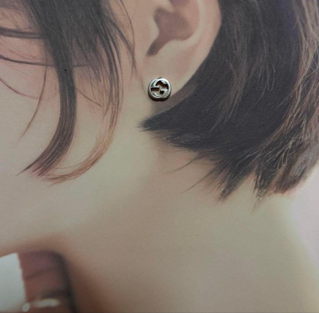 GUCCI ロゴピアス 片耳用