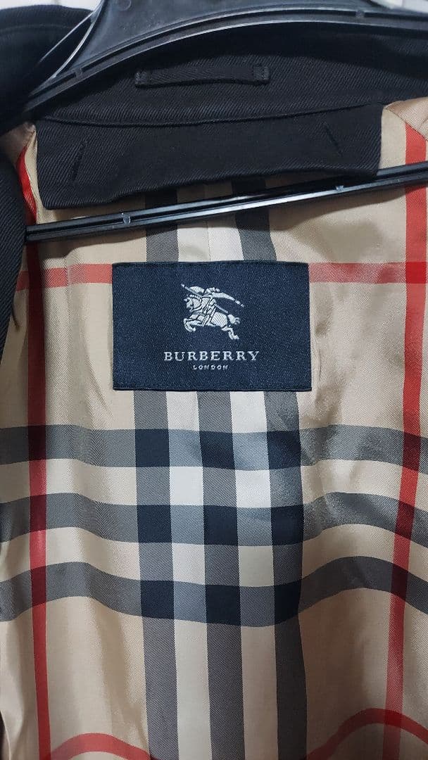 BURBERRY LONDON ライナー付きステンカラーコート　LL