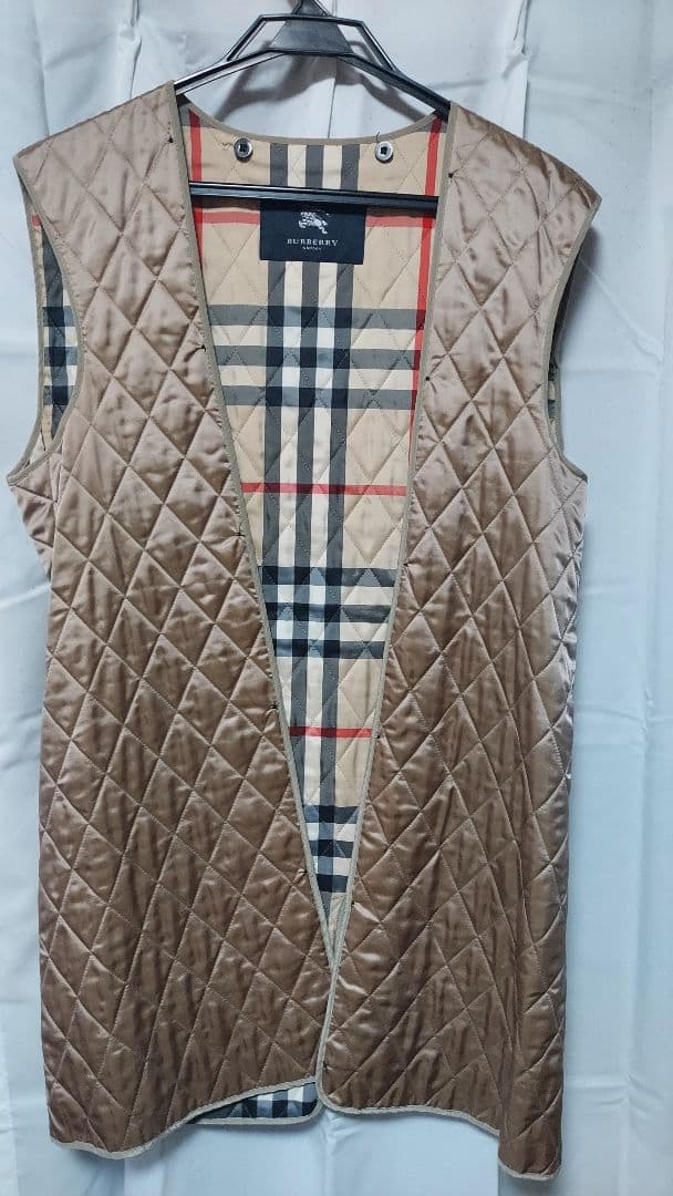 BURBERRY LONDON ライナー付きステンカラーコート　LL